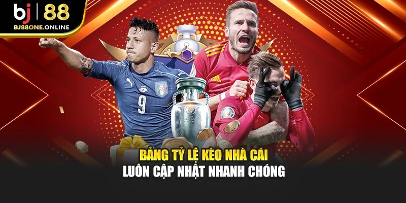 Bảng tỷ lệ kèo nhà cái luôn cập nhật nhanh chóng