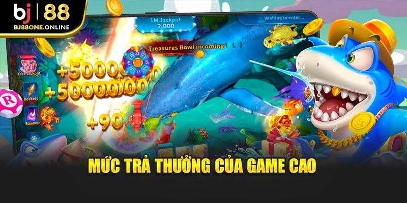 Mức trả thưởng của game cao